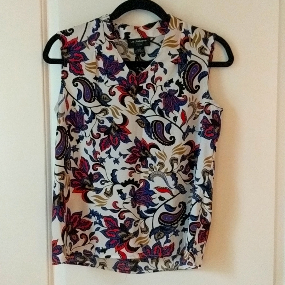 Liz Claiborne Career Petite XS Blouse
